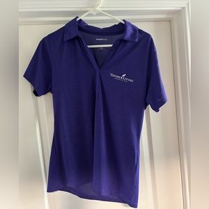 Sport tek ladies medium polo style Young Living shirt. Worn once